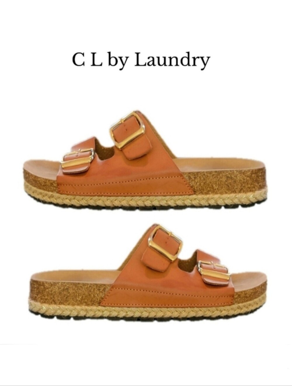 CL by Laundry Sandal Slides Size 8